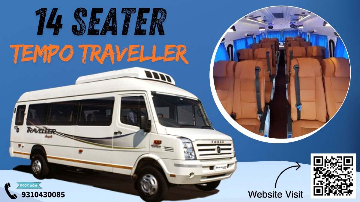 14 Seater Tempo Traveller